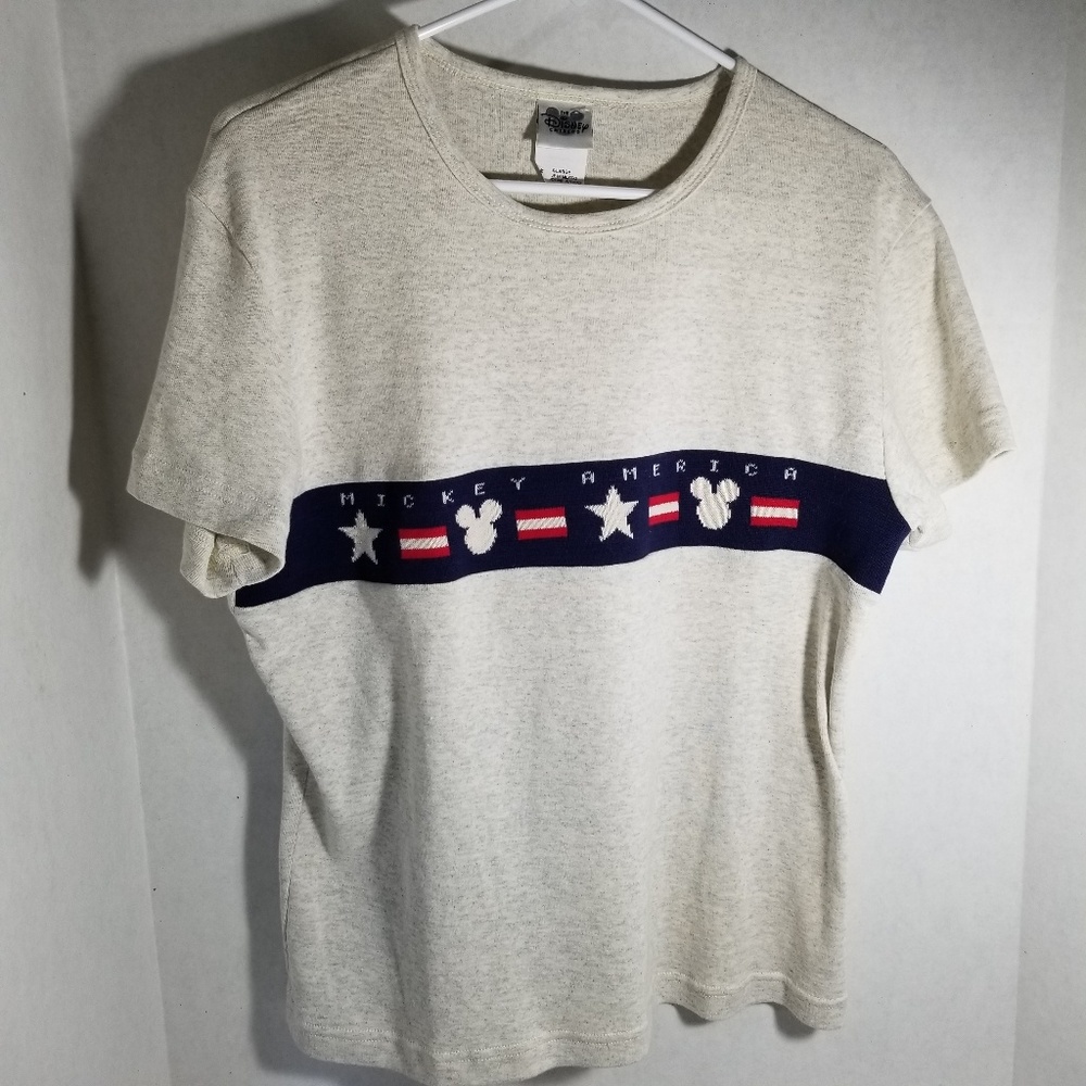Disney Mickey Mouse America Top Womens Size XL